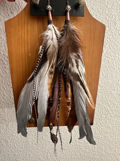 Wild Spirit Feather Earrings