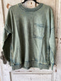 Mineral Washed Crewneck Sweatshirt
