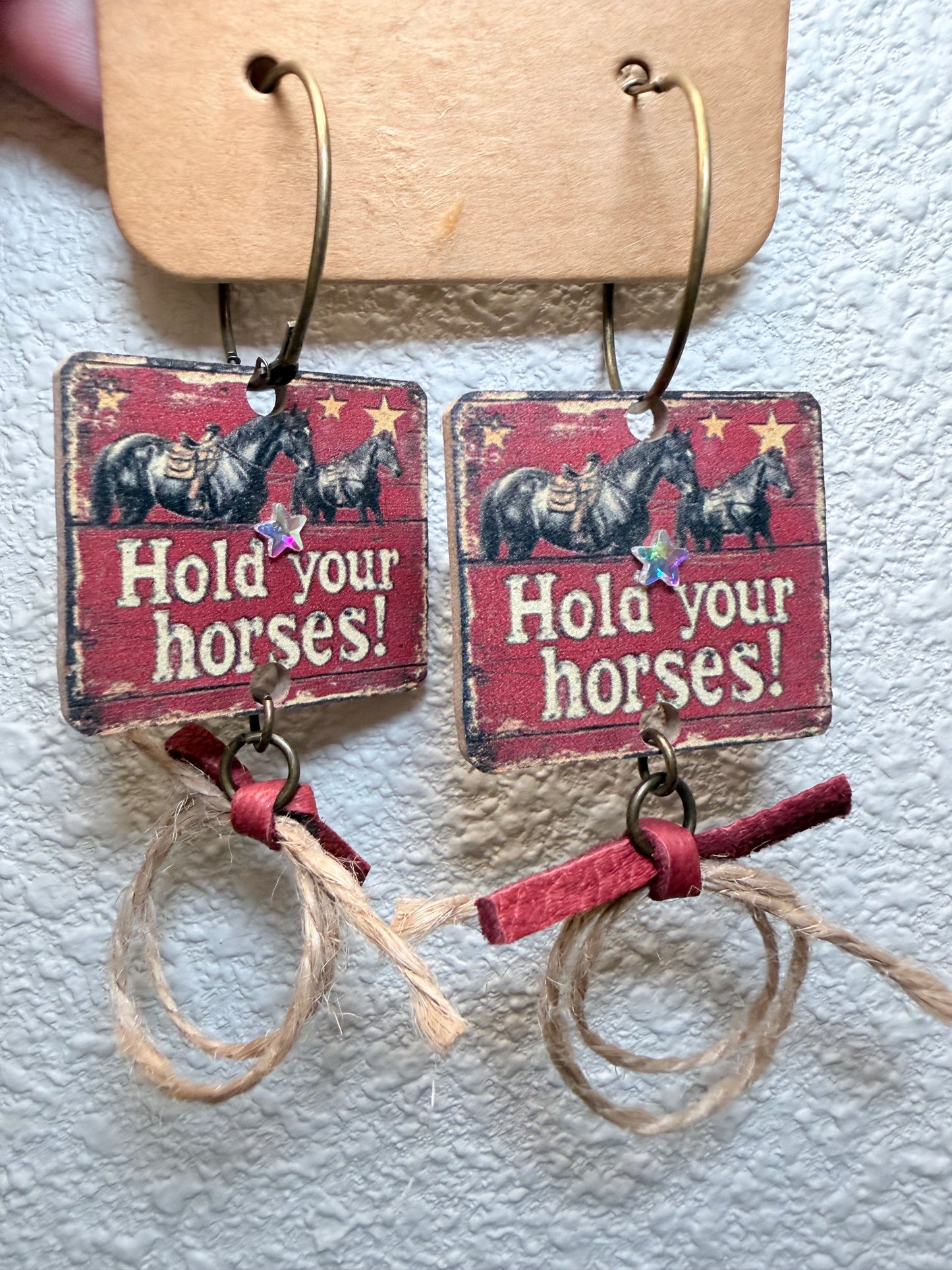 Hold your Horses Earrings - Final Sale