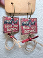 Hold your Horses Earrings - Final Sale