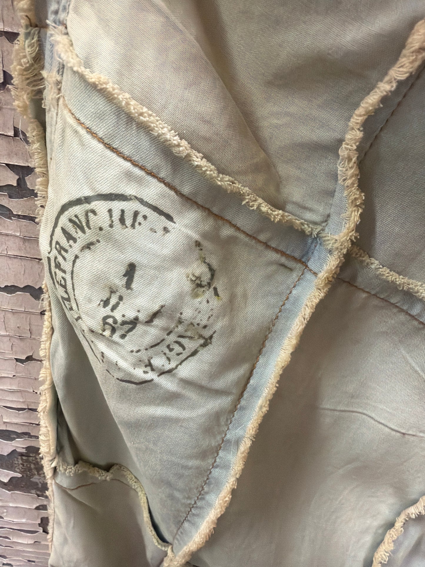 Patchwork denim Jeans