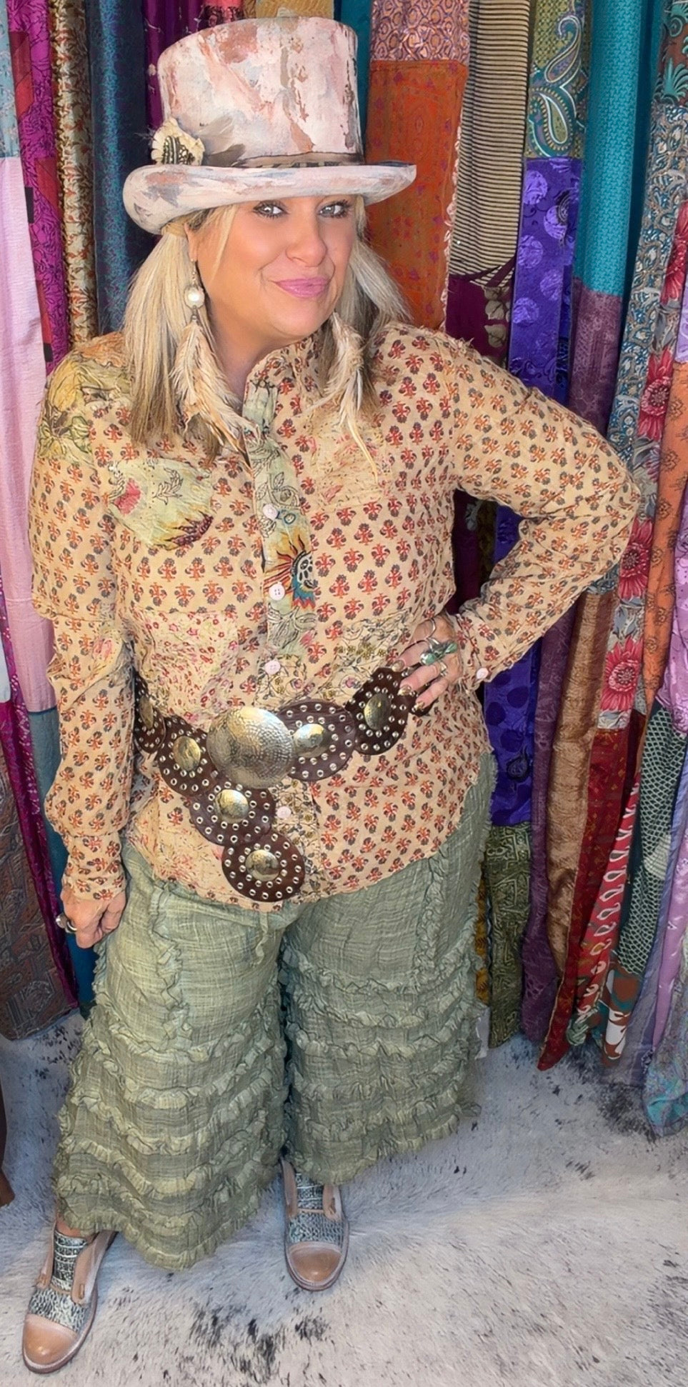 Star Dreamer Top - Wandering Dots