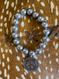 Two Tone Chunky Peace Bracelet FINAL SALE