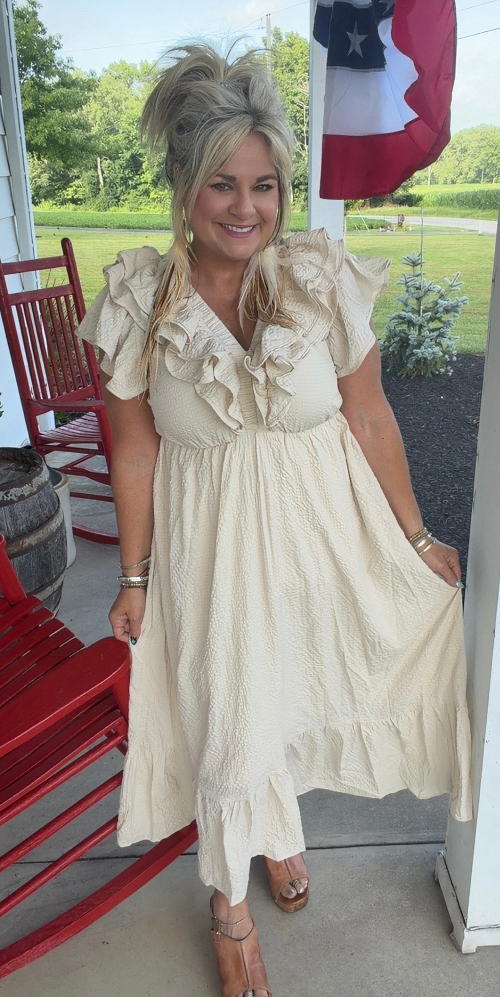 Boho Belle Midi Dress