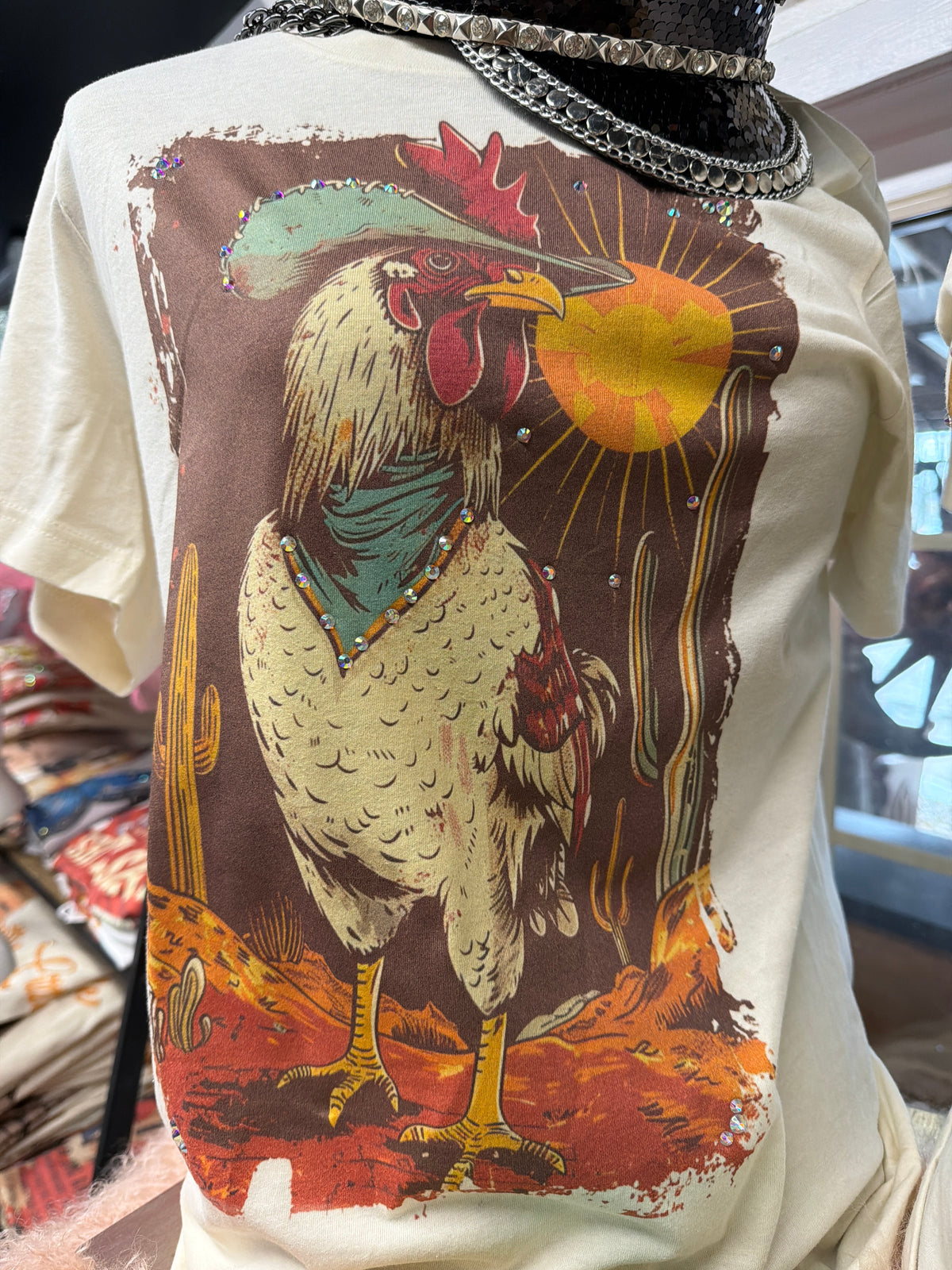 Country Rooster - Tshirt