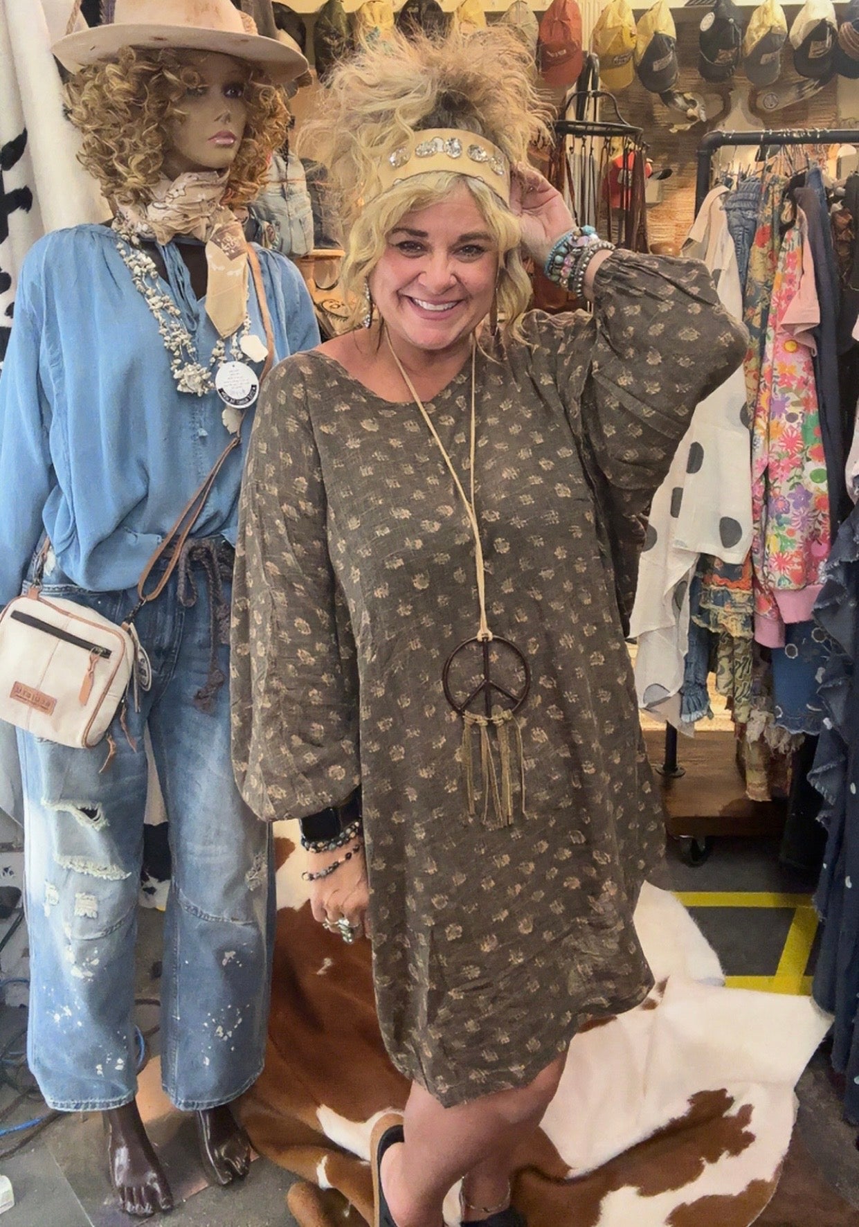 Daytime Dreamer Tunic - Chocolate