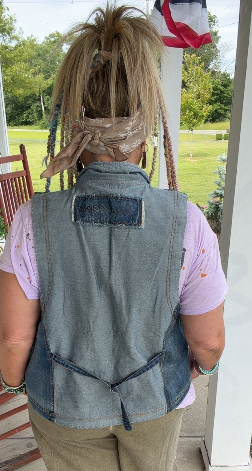 Spellbound Vest - Medium Chambray