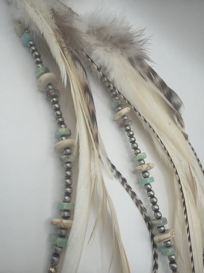 Dessert Dunes Feather Earrings