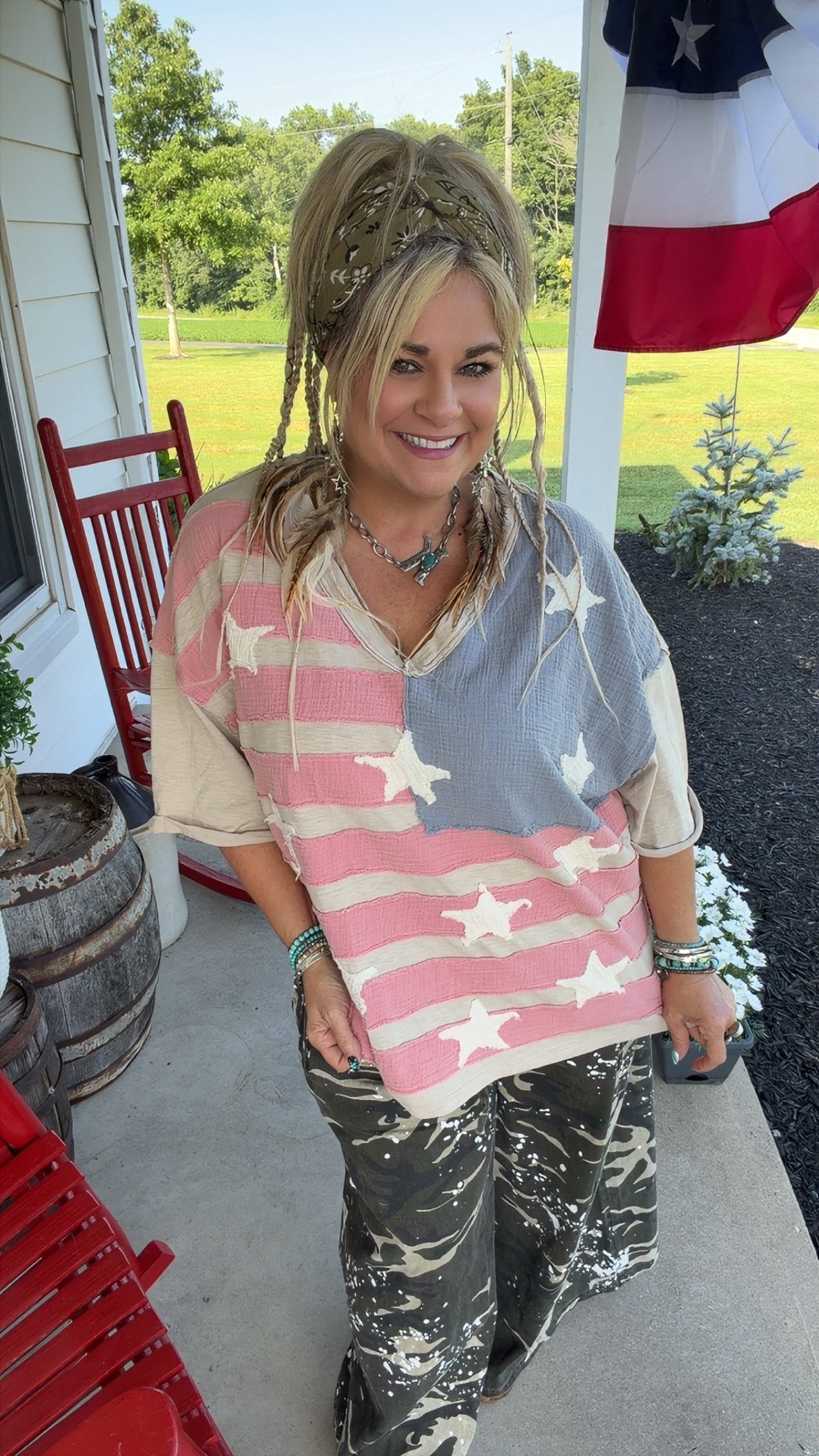 Old Glory Vibes Top