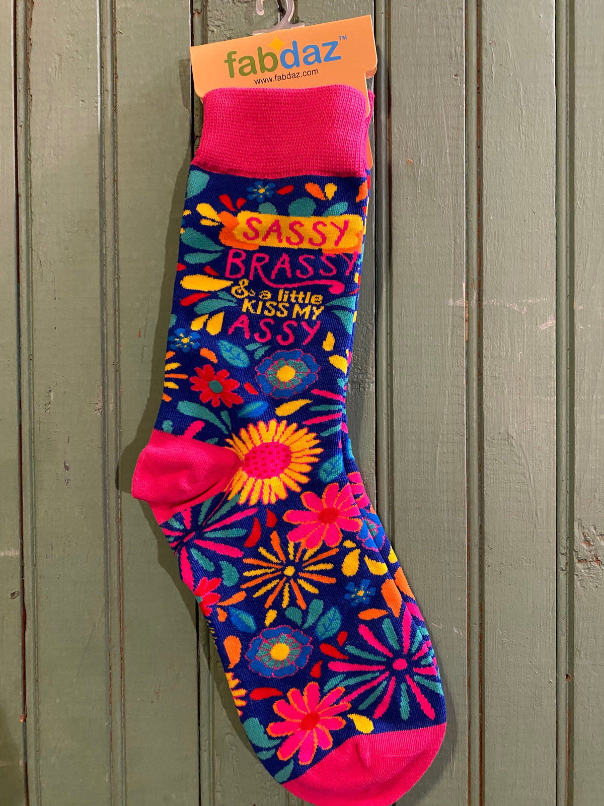 Crew Socks - Sassy Brassy