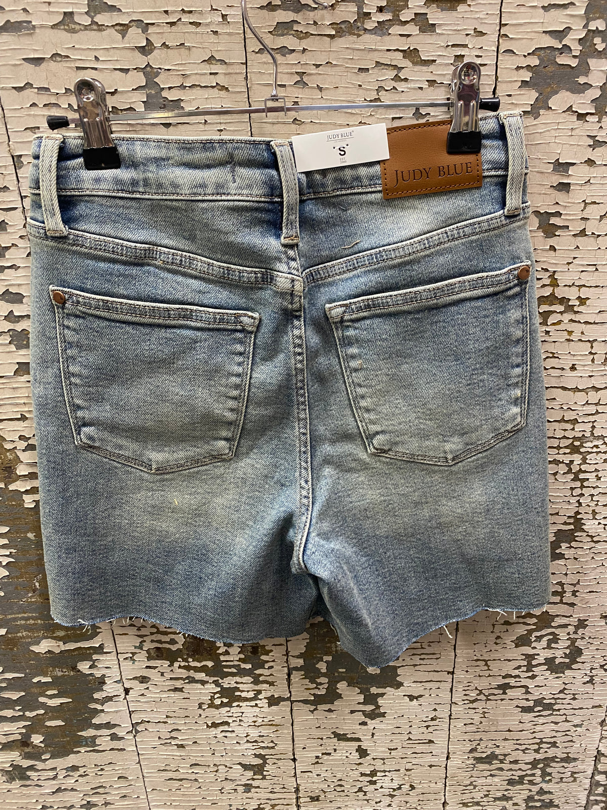 Judy Blue - Vintage Wash Side Slit Shorts