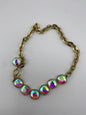 Round Stone Bling Necklace FINAL SALE