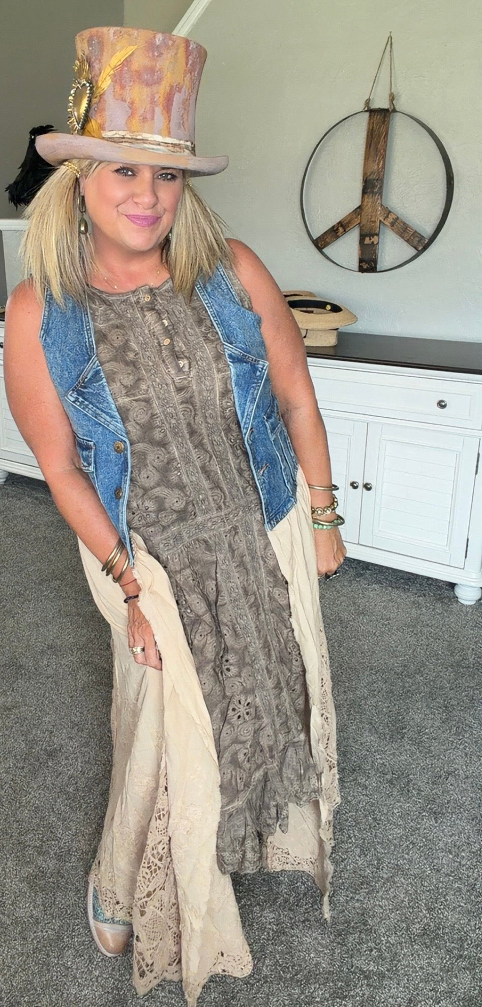 Whispering Willow Vest Duster