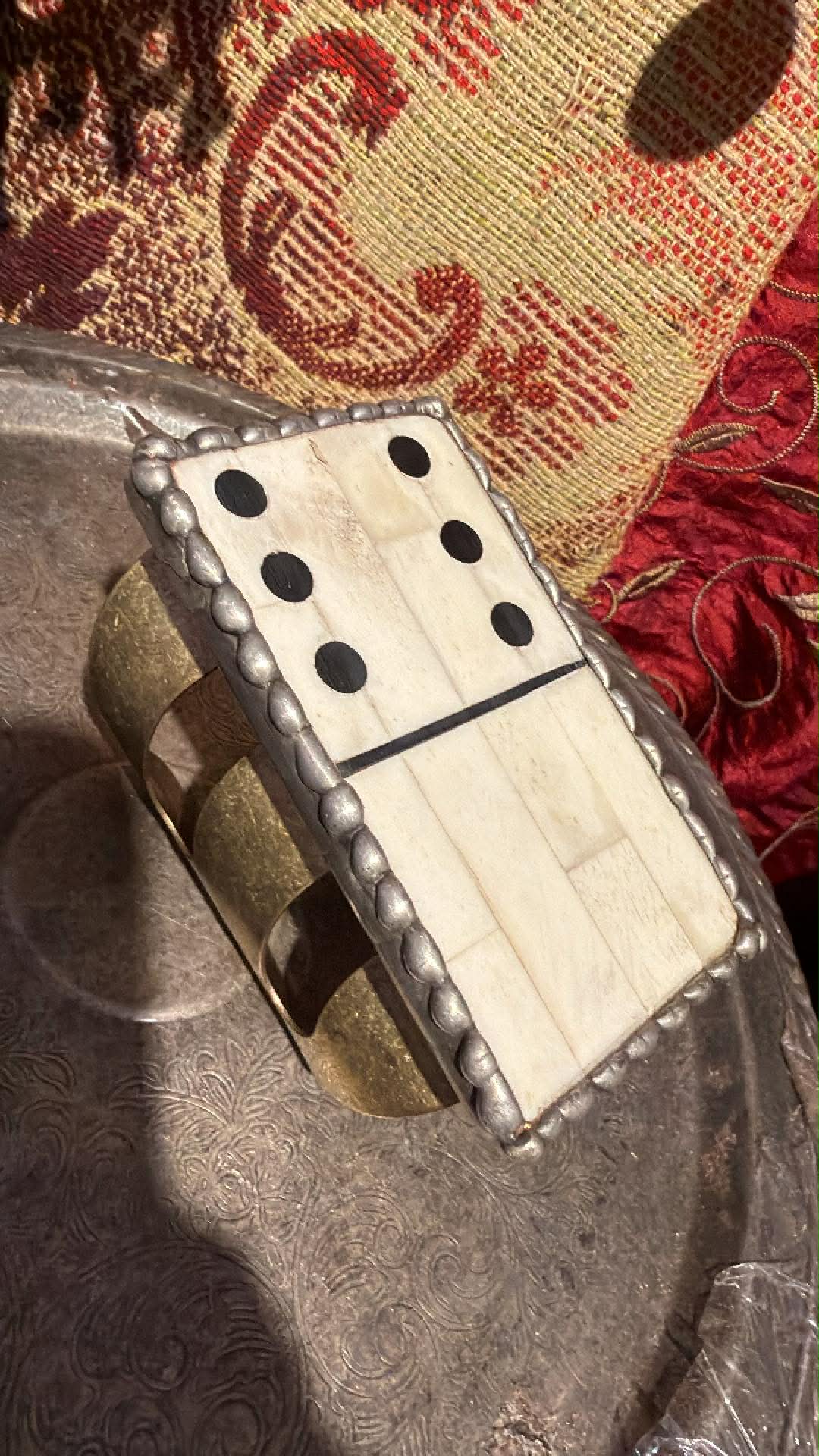 Extra Large Domino Cuff FINAL SALE