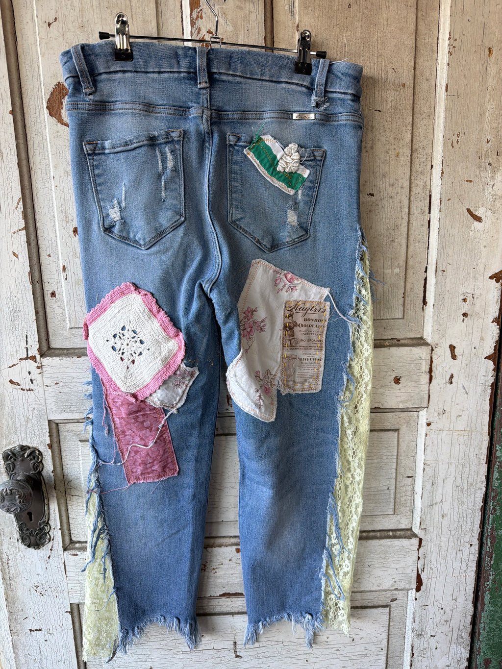 Wildflower Lace Trail Jeans