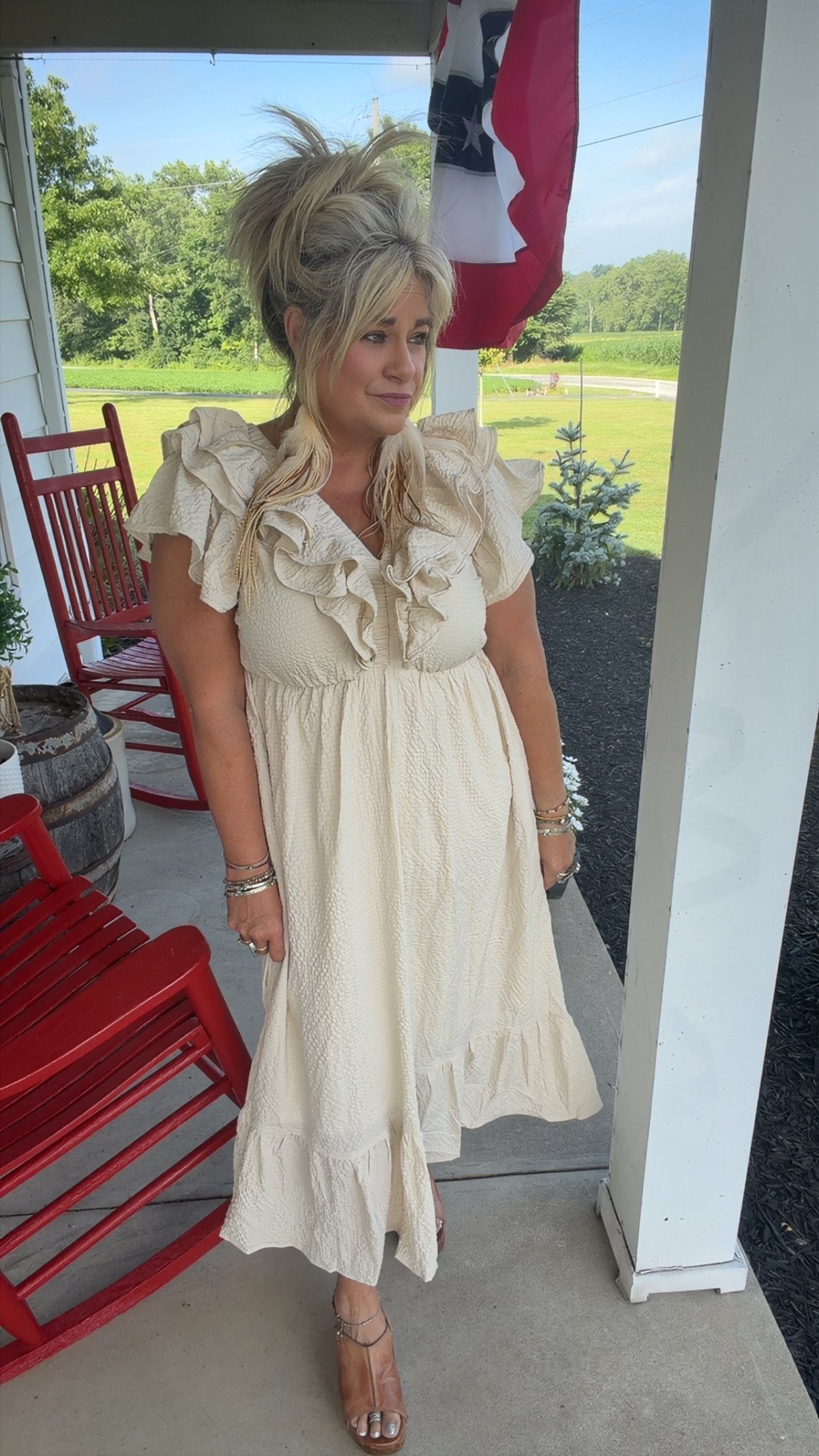 Boho Belle Midi Dress