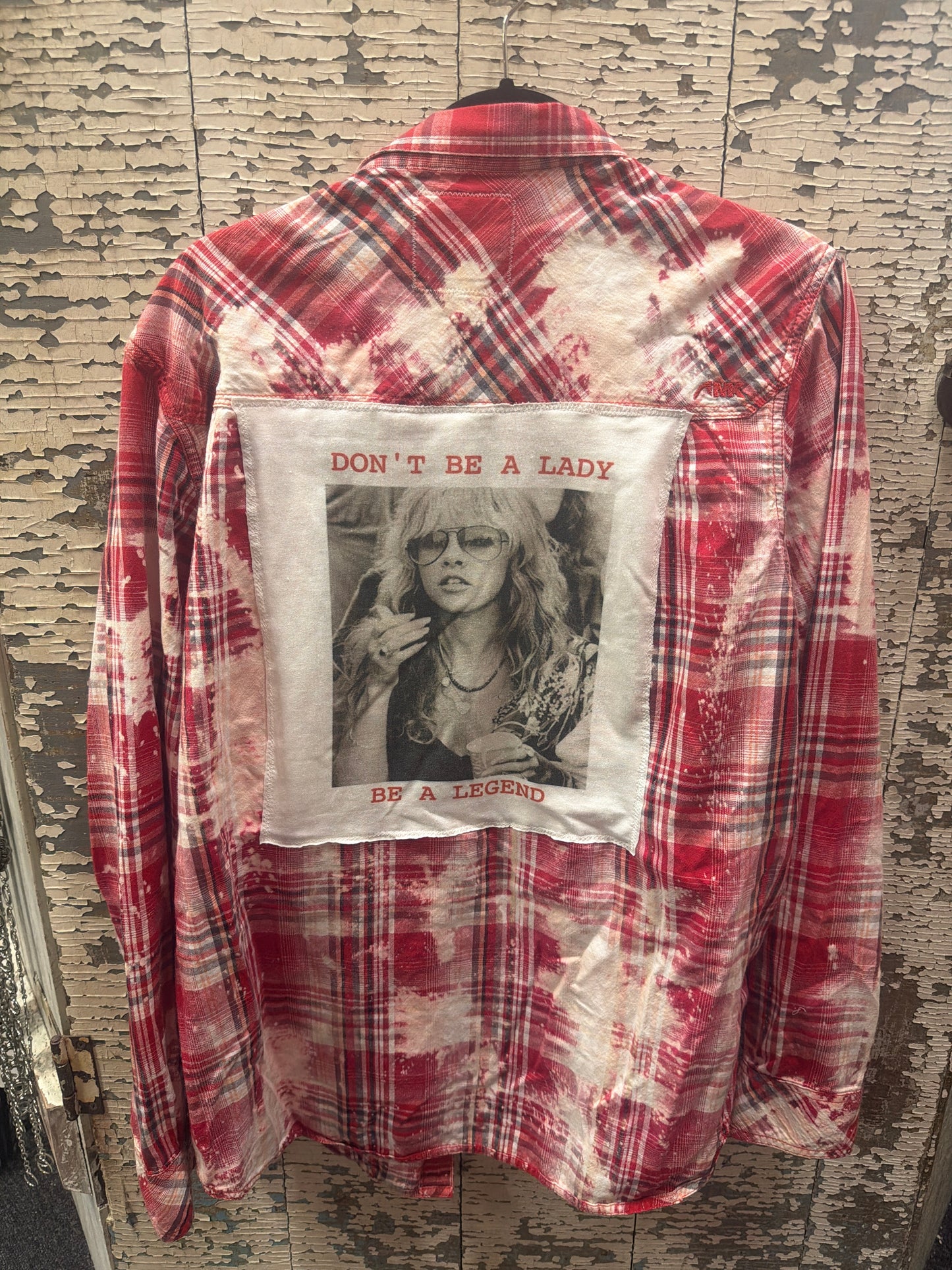 Distressed Flannel- Stevie