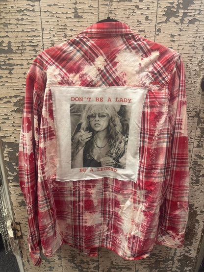 Distressed Flannel- Stevie