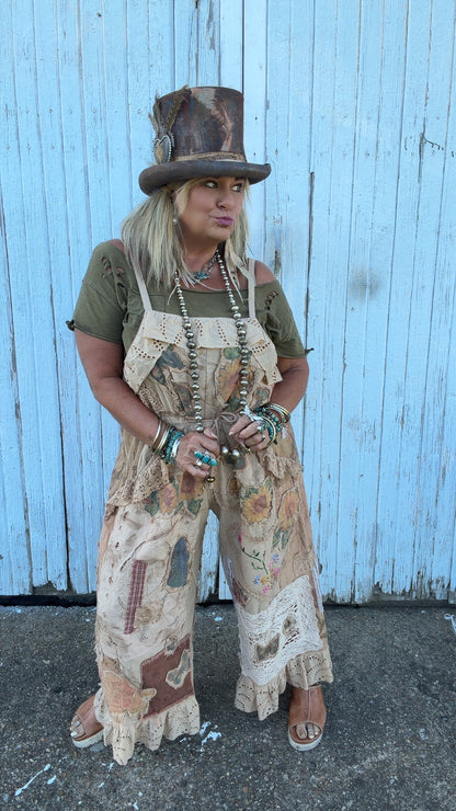 Floral Meadows Overalls