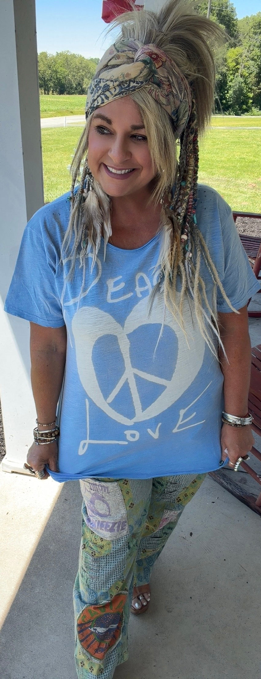 Moon Dance Tee - Peace & Love Skye