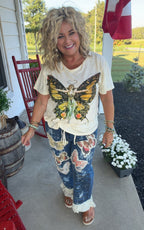 Flutter Sky Jeans