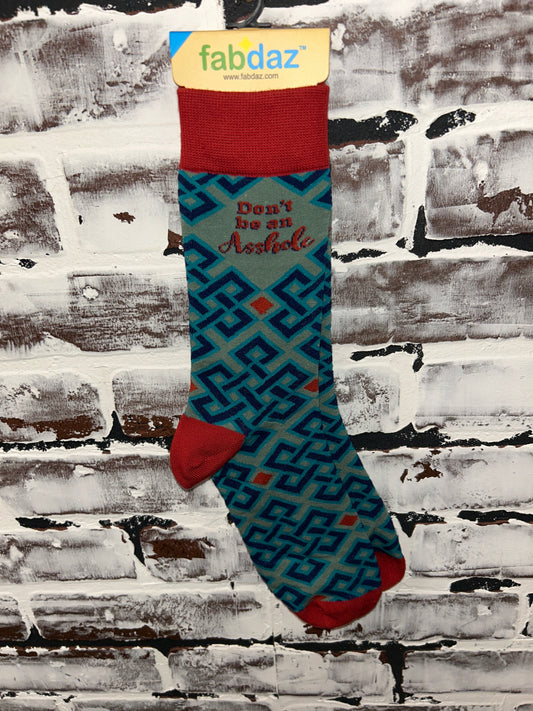 Crew Sock- Don’t Be An