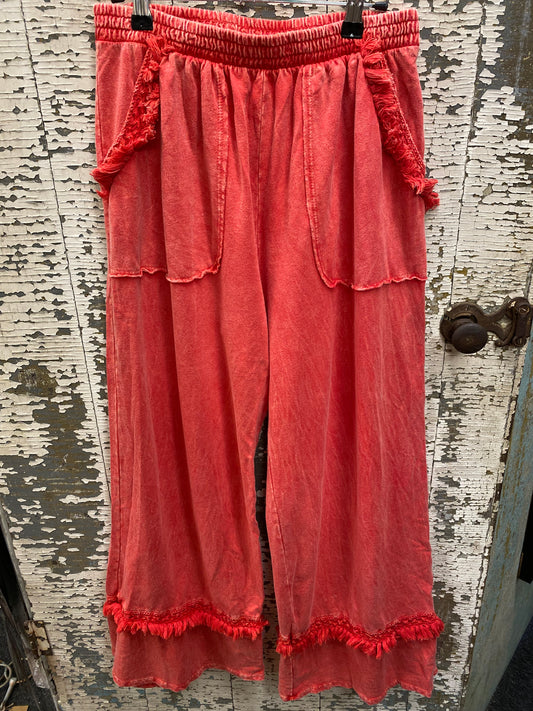 Boho Pants - Fringe and Tassels