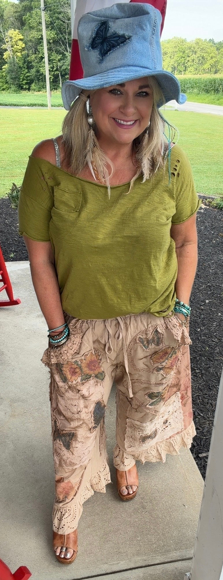 Floral Meadows Pants