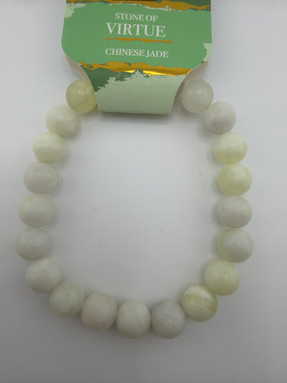 Gemstone Energy Bead Stretch Bracelets 8mm