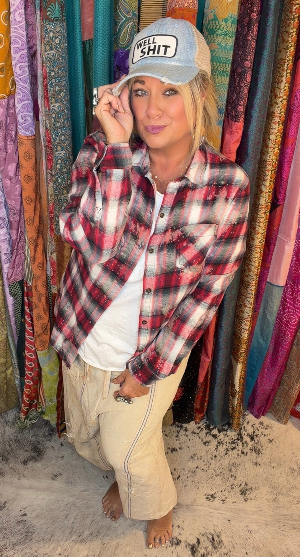 BtheBestU Flannel - Built Different