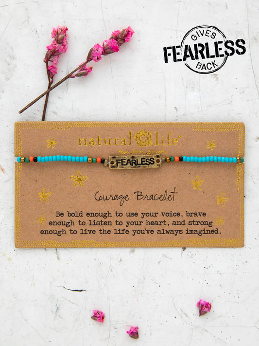 Fearless - Giving Beaded Bracelet