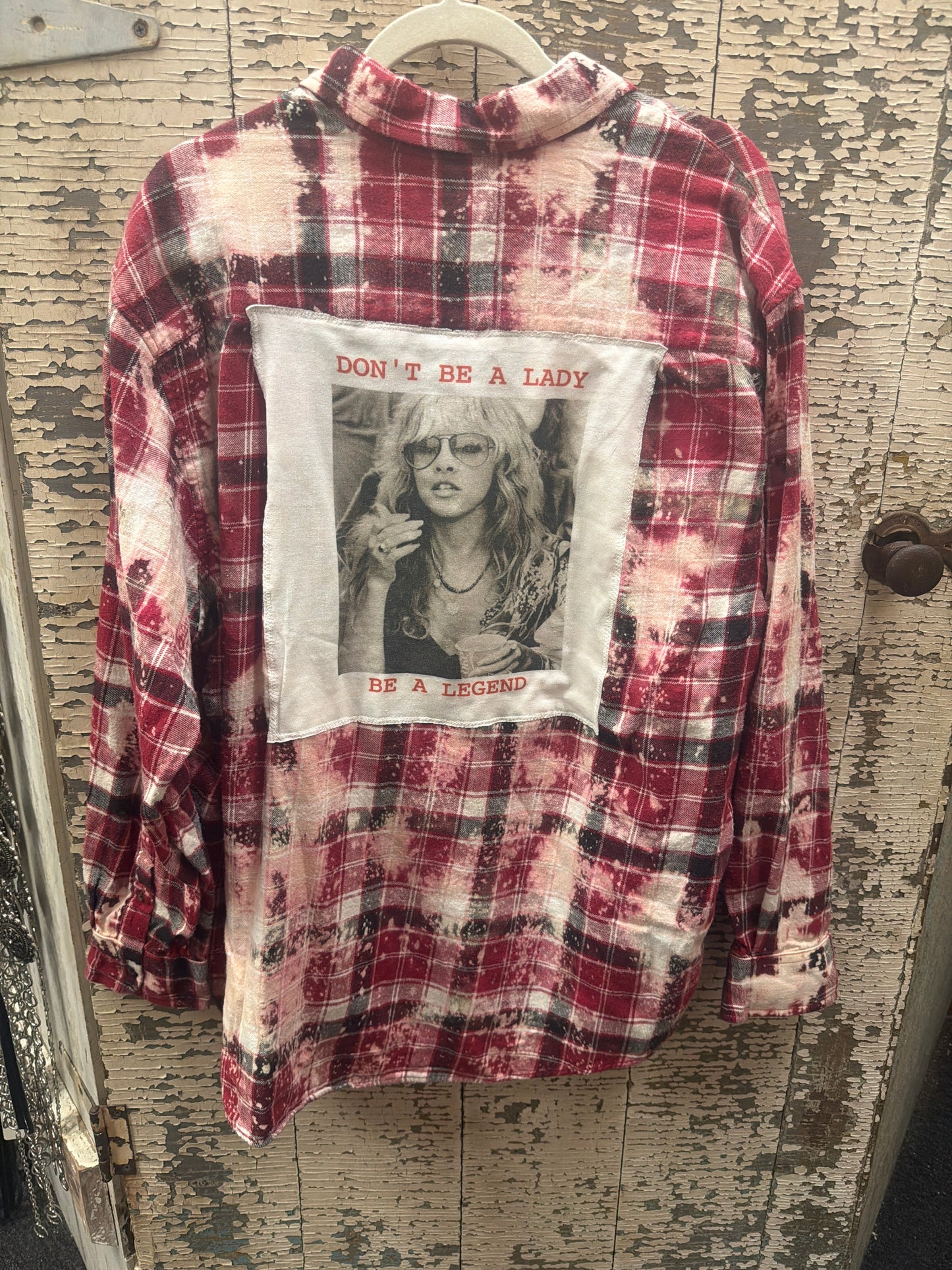 Distressed Flannel- Stevie