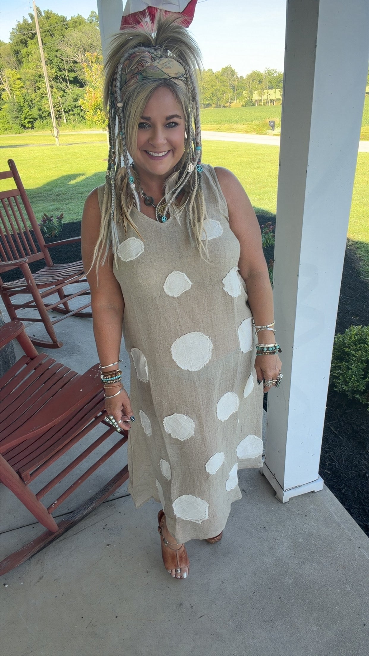 Polka Dot Picnic Dress