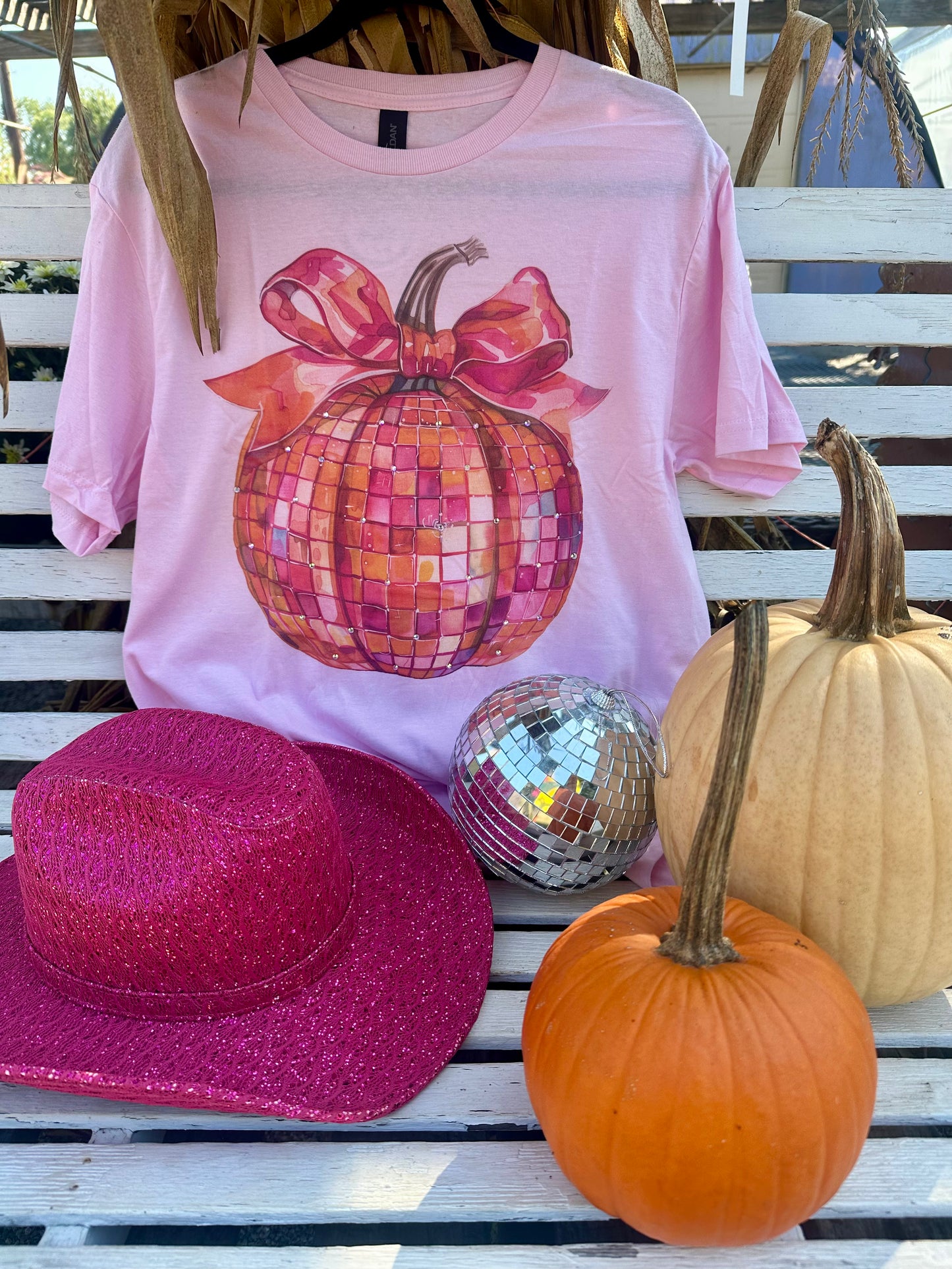 Disco Pumpkin -Tshirt