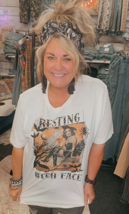 Resting Witch Face - T shirt