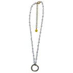 Rosaried & Ring Pendant Necklace FINAL SALE