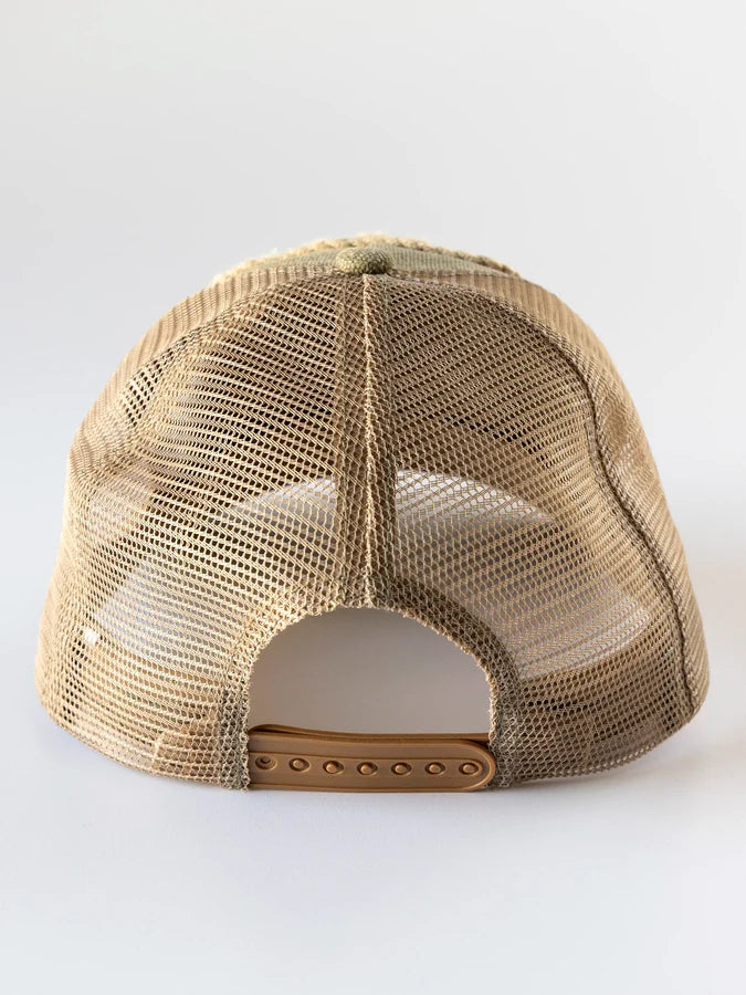 Granny Square Trucker Hat