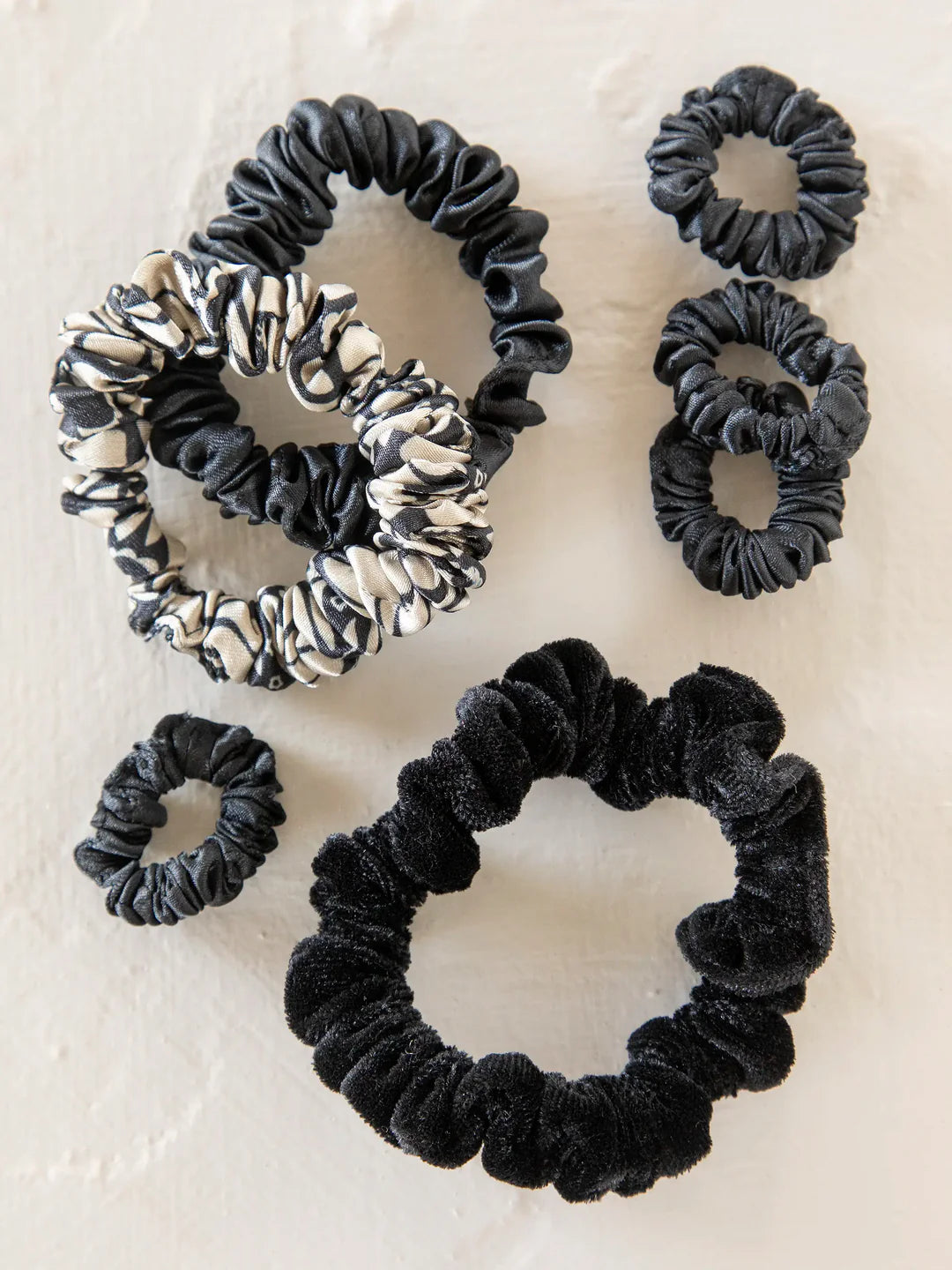 Mixed Scrunchies, Set of 7