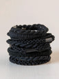 Textured Hair Ties, Set of 10