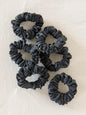 Mini Satin Scrunchies, Set of 6