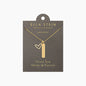 I Love You More Pendant Necklace -Gold - FINALSALE