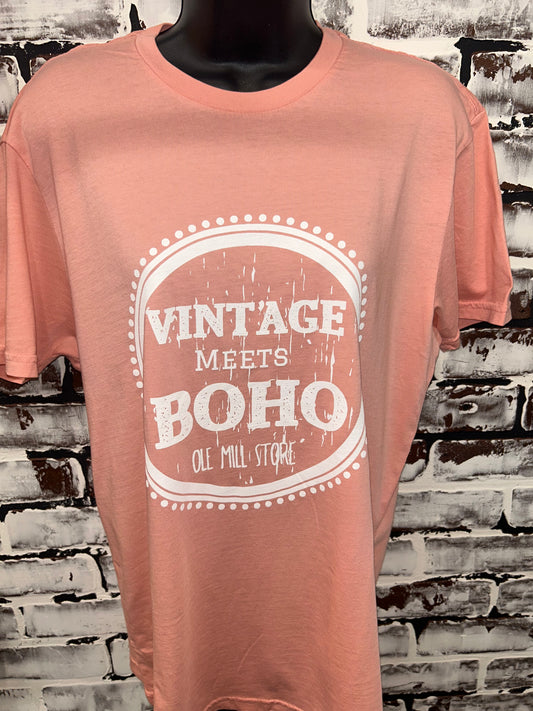 Vintage Meets Boho T-Shirts