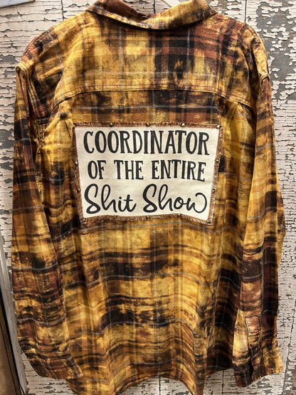 Coordinator of the entire shit show Flannel