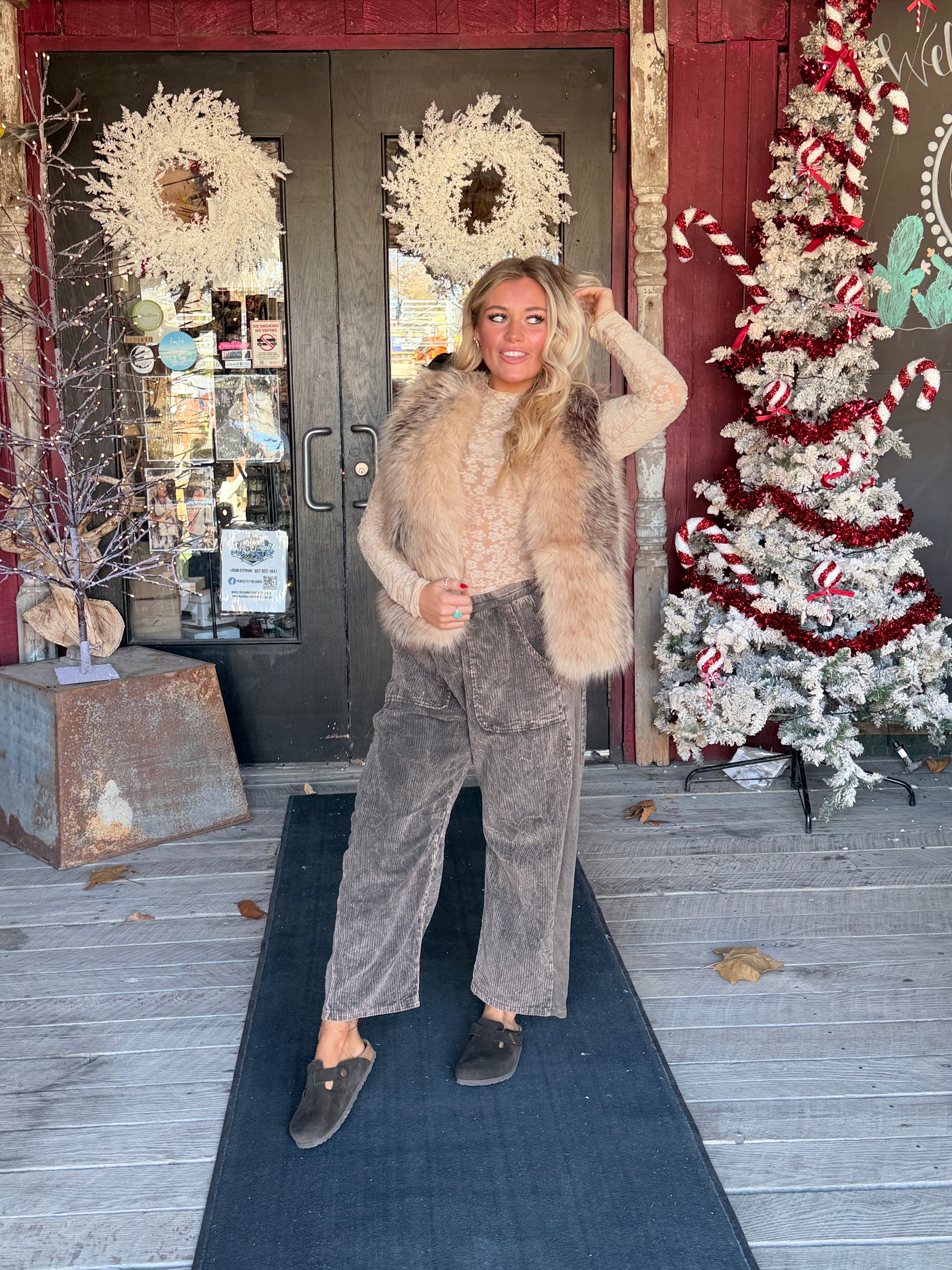 Boho Pants -  Everyday Corduroy Barrel FINAL SALE