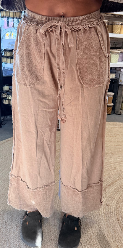 Boho Pants - Raw Hem