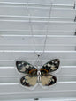 Butterfly Necklace -  Erasmia  Day Flying Moth