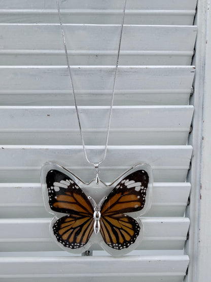 Butterfly Necklace - Monarch