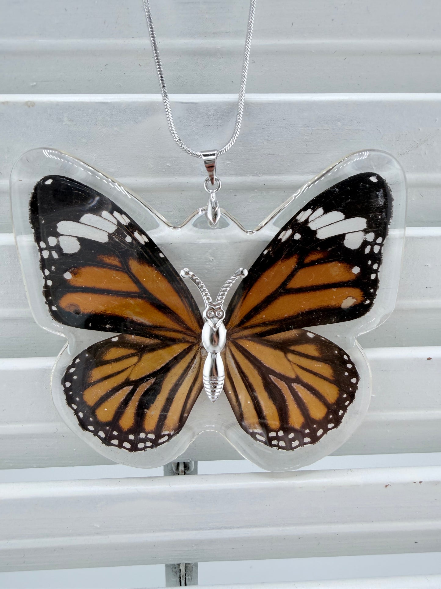 Butterfly Necklace - Monarch
