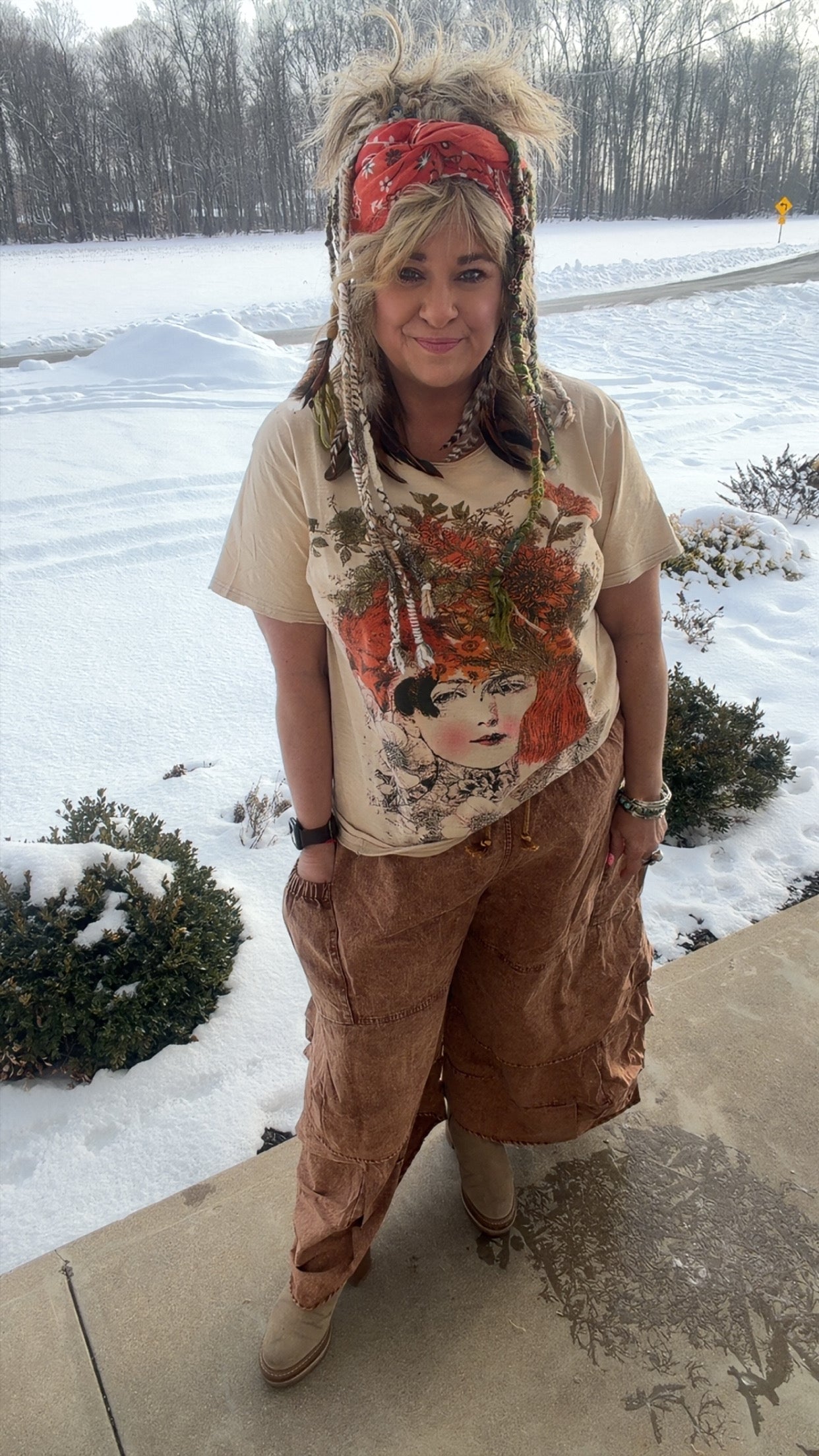 Sierra Sunset Pants - Vintage Brick