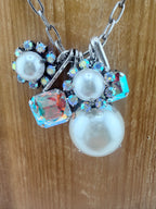 Dazzle Me Necklace Pearl FINAL SALE